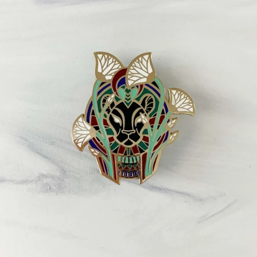 Sekhmet Enamel Pin