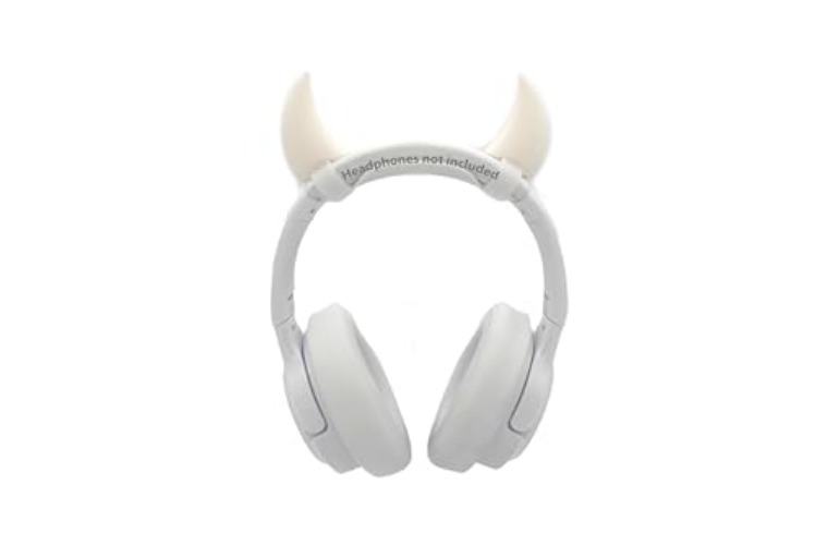 Devil Horns for Headphones (White) - White