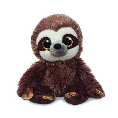 AURORA, 61198, Sparkle Tales, Harvey The Sloth, 7In, Soft Toy, Brown