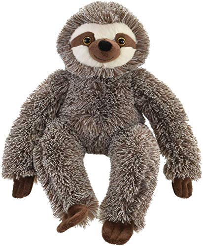 KandyToys Cuddly Soft Stuffed Animal Sloth | Toddler, Kids, Boys & Girls Stuffed Toy | 30cm Plush - Brown Sloth