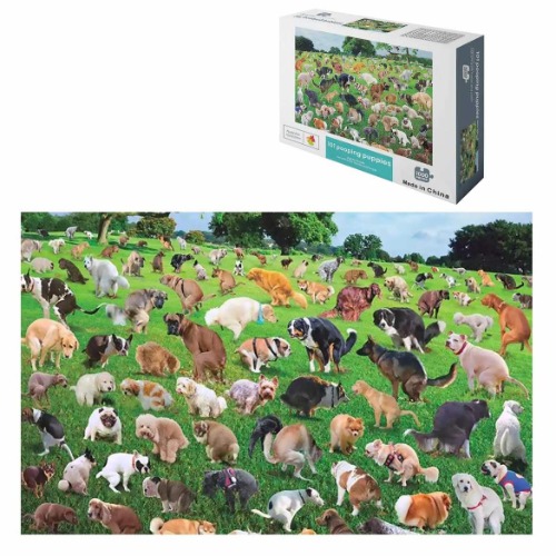 Pooping Puppies Puzzle