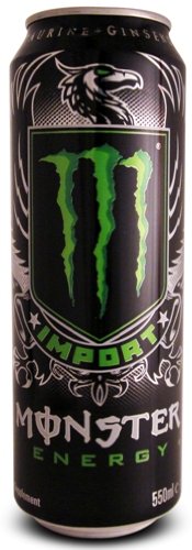 Monster Energy - Import - 18.6fl oz (Pack of 8)
