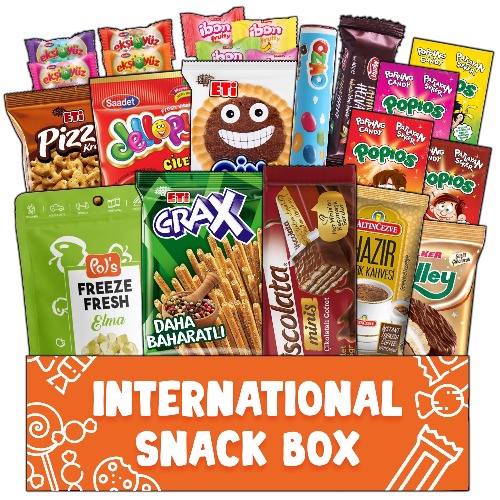 International Snack Box 12 pcs 🍫🌍