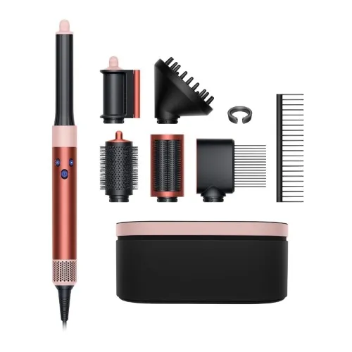 Dyson - Airwrap Multi-styler Complete Long Diffuse for Curly & Coily Hair - Stawberry Bronze/Blush Pink Curly & Coily
