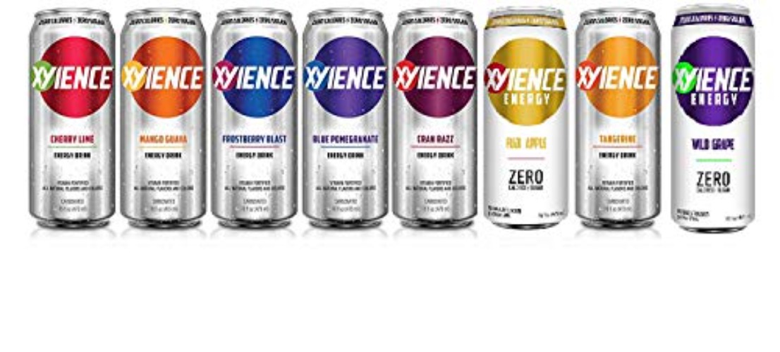Xyience Energy Drink Variety Pack, 16 Ounce (16 Cans)
