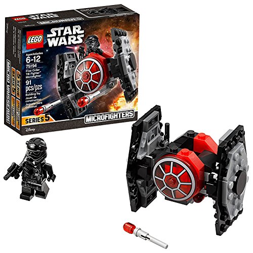 LEGO Star Wars: The Force Awakens First Order TIE Fighter Microfighter 75194 Building Kit (91 Piece) (Discontinued by Manufacturer)