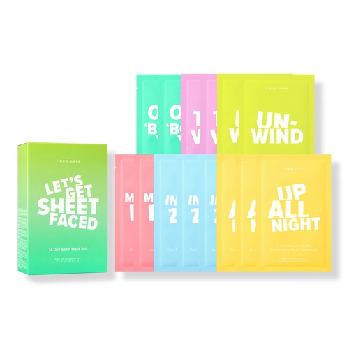 Let's Get Sheet Faced Sheet Mask Set