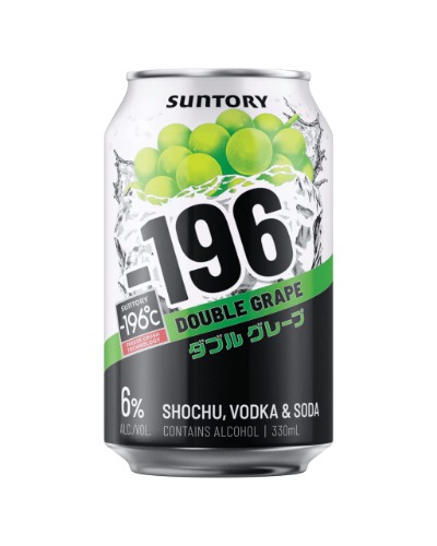 Suntory -196 Double Grape 10 x 330mL can