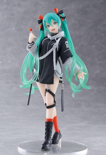 Vocaloid - Hatsune Miku - Hatsune Miku Fashion Series - Punk (Taito) - Brand New
