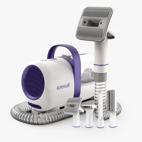 Oneisall LM5 4-in-1 Pet Grooming Vacuum Kit