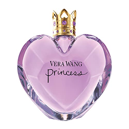Vera Wang Princess Eau de Toilette for Women - Fruity Floral Scent - Sweet Notes of Vanilla, Water Lily, and Apricot - Feminine and Modern - 1.7 Fl Oz - 1.7 Fl Oz (Pack of 1) - Eau de Toilette
