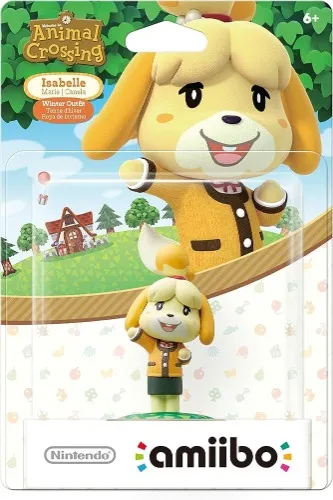 Animal Crossing Isabelle Winter Outfit Amiibo