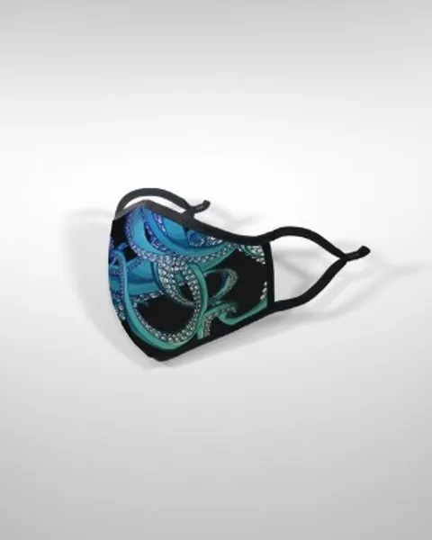 Cool Octopus Tentacles Printed Mask