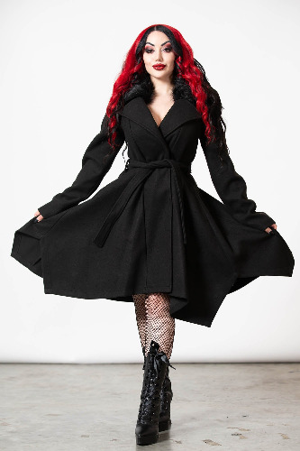 Andromada Coat | S / Black / 100% Polyester