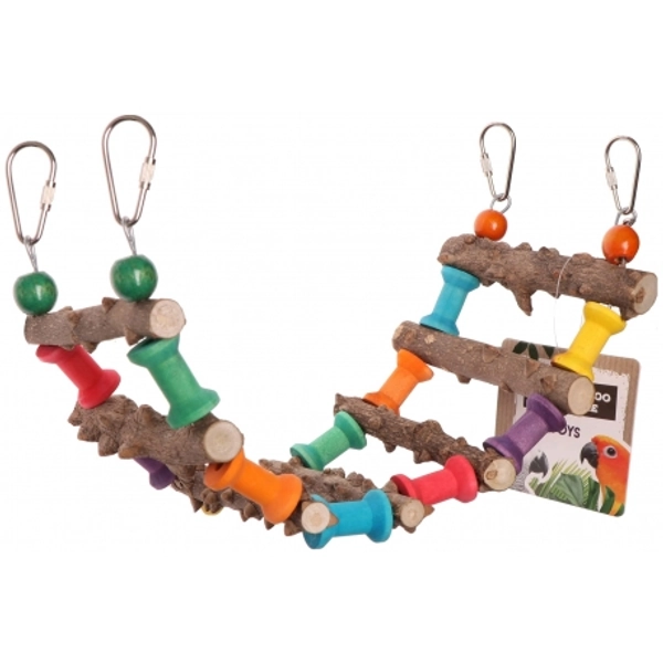 Back Zoo Nature Pepper Wood Colour Ladder - AvonturiaShop