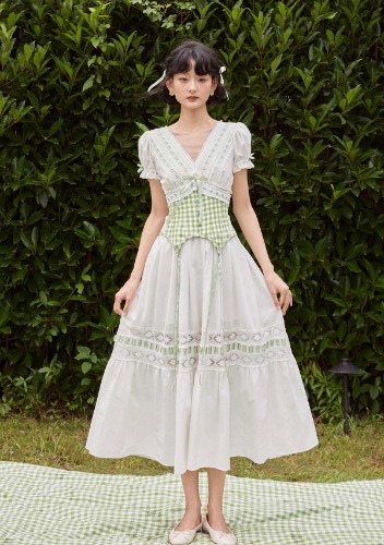 Green Apple Paradise Dress | Extra / XS