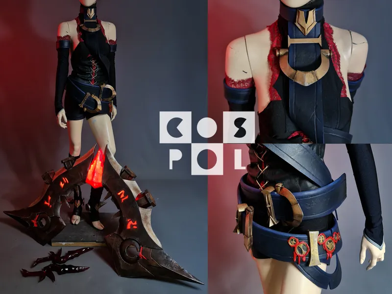 Briar cosplay costume / Full cosplay costume / Vampire warior girl LoL