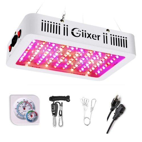 Giixer 1000W LED Grow Light, Dual Switch & Dual Chips Full Spectrum LED Grow Light Hydroponic Indoor Plants Veg and Flower-1000 watt ( 10W LEDs 100Pcs) - 