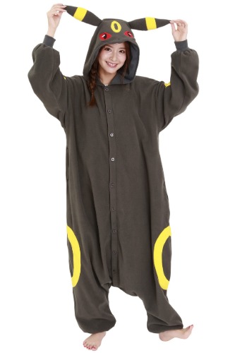 SAZAC Kigurumi - Pokemon - Umbreon - Onesie Jumpsuit Halloween Costume - One Size