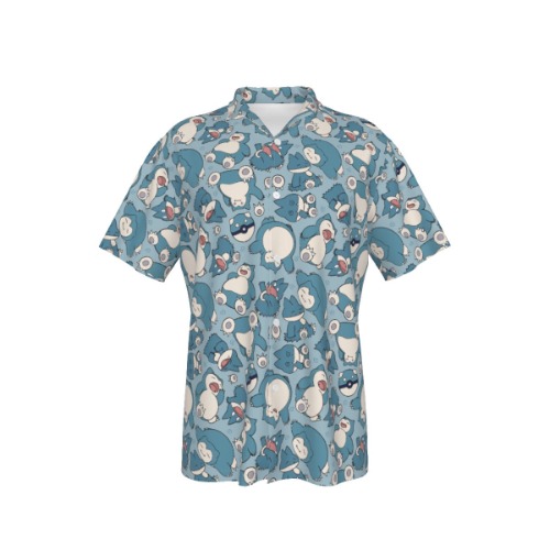 Snorlax Button Shirt | XL