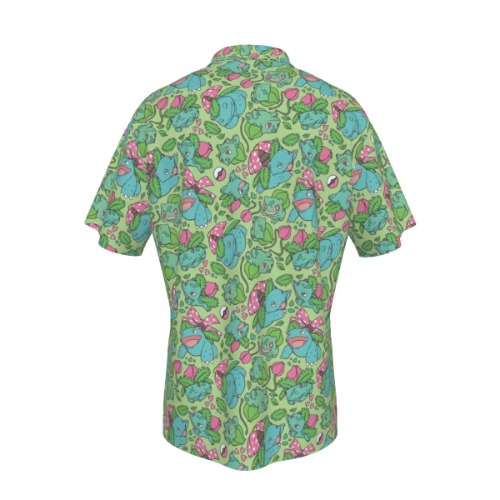 Venusaur (Green) Button Shirt | XL