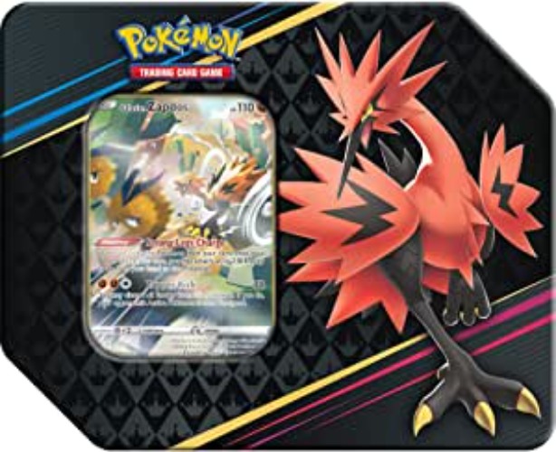 Pokemon TCG: SAS12.5 Crown Zenith Galarian Zapdos Tin