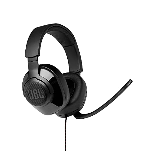 JBL Quantum 300 - Wired Over-Ear Gaming Headphones with JBL Quantum Engine Software - Black, Large