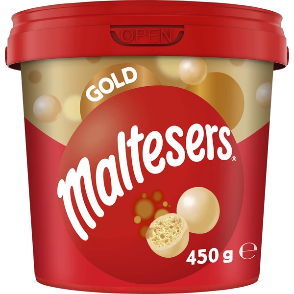Maltesers Gold Choc Snack & Share Party Bucket 450g