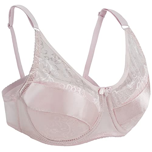 Vollence Silicone Breast Form Pocket Bra for Mastectomy Crossdresser Cosplay - 34 / 75 - Pink