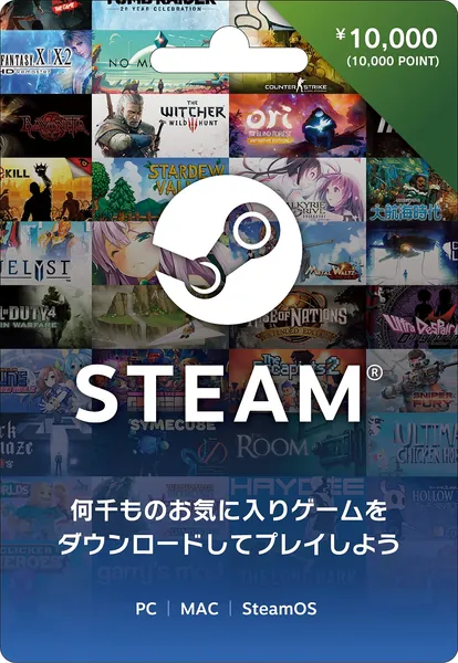 Degica Steam Gift Card - Shipping Type