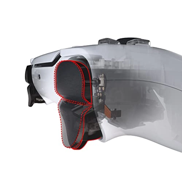 eXtremeRate Clicky Hair Trigger Kit for ps5 Controller BDM-010/020 Shoulder Buttons, Custom Flashshot Trigger Stop Flex Cable for ps5 Controller