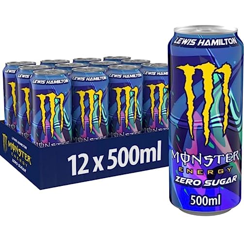 Monster Energy Lewis Hamilton Zero Sugar 500ml (Pack of 12)