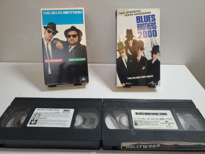The Blues Brothers/ Blues Brothers 2000 Vhs Movie Lot
