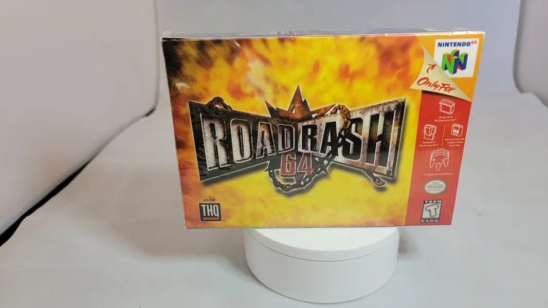 Road Rash 64 | NTSC | Nintendo 64 | N64 | En | Reproduction Box and Inner Tray