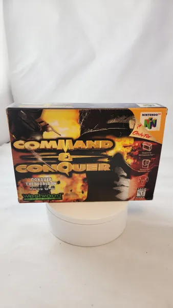 Command and Conquer | NTSC | Nintendo 64 | N64 | En | Reproduction Box and Inner Tray
