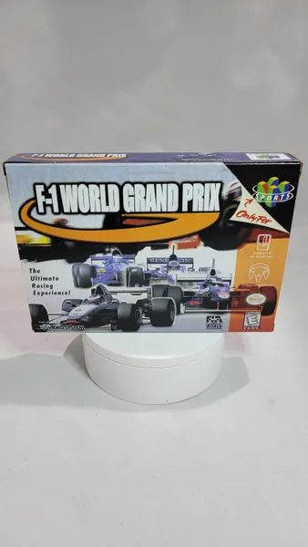F1 World Grand Prix  | NTSC | Nintendo 64 | N64 | En | Reproduction Box and Inner Tray