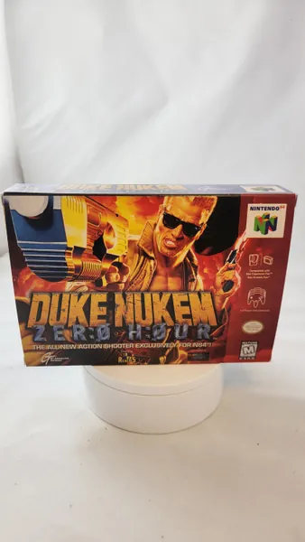 Duke Nukem Zero Hour | NTSC | Nintendo 64 | N64 | En | Reproduction Box and Inner Tray
