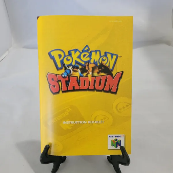 Pokemon Stadium | NTSC | Nintendo 64 | N64 | En | User Instruction Manual