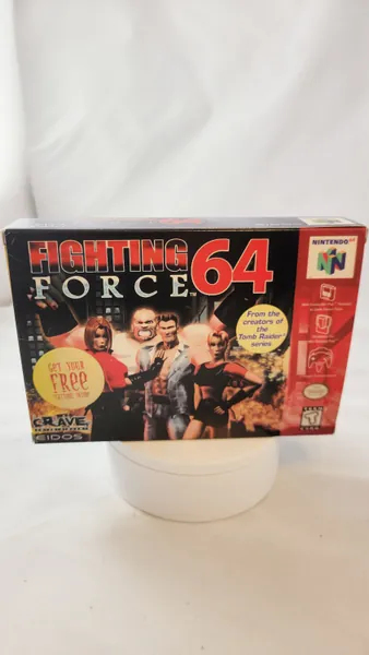 Fighting Force 64 | NTSC | Nintendo 64 | N64 | En | Reproduction Box and Inner Tray