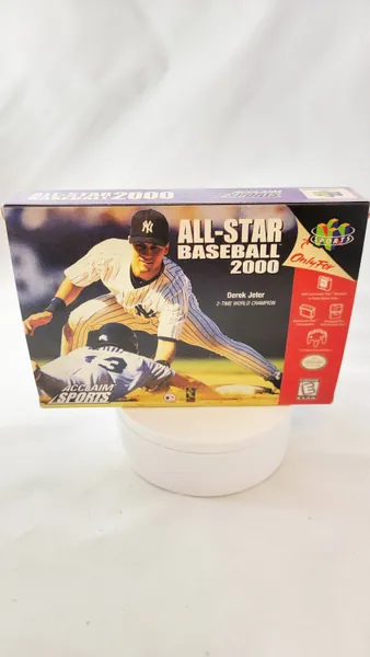 All Star Baseball 2000 | NTSC | Nintendo 64 | N64 | En | Reproduction Box and Inner Tray