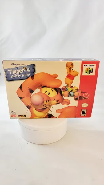 Tigger&#39;s Honey Hunt  | NTSC | Nintendo 64 | N64 | En | Reproduction Box and Inner Tray