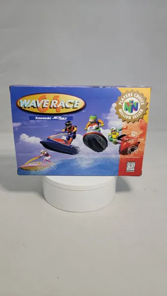 Waverace 64 | NTSC | Nintendo 64 | N64 | En | Reproduction Box and Inner Tray