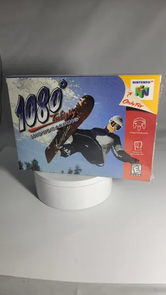 1080 Snowboarding | NTSC | Nintendo 64 | N64 | En | Reproduction Box and Inner Tray