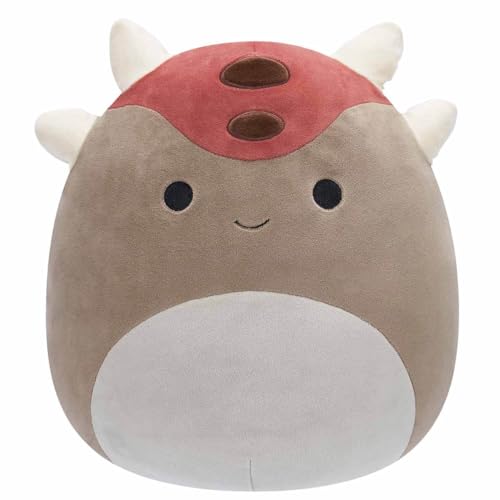 Squishmallows SQCR04091 Ainhoca the Tank Dino 19 cm Official Kelly Toys Plush Super Soft Cuddly Toy