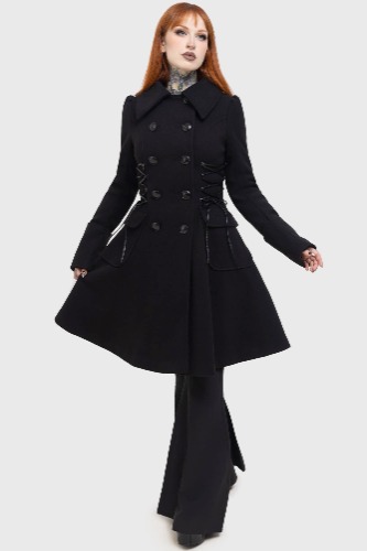 Woeful Coat | XXL / Black / 100% Polyester