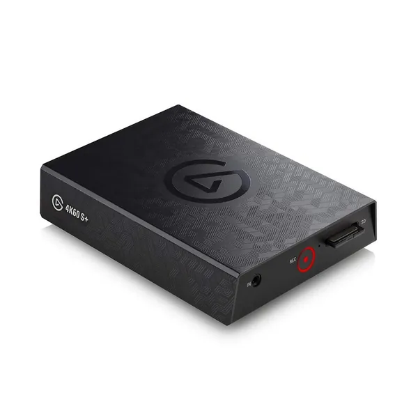 Elgato 4K60 S+, External Capture Card, Record in 4K60 HDR10 with ultra-low latency to PC or SD Card on PS5/PS4, Xbox Series X/S, Xbox One X/S, in OBS and other broadcasting software, for Windows - 4K60 S+