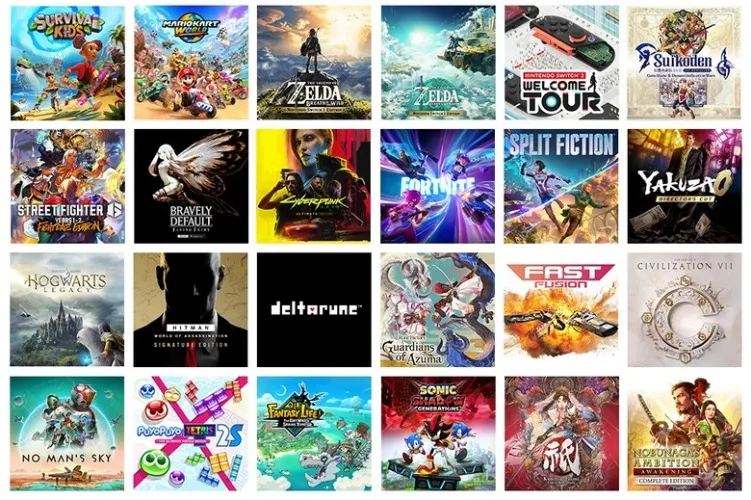 Nintendo switch 2 games 