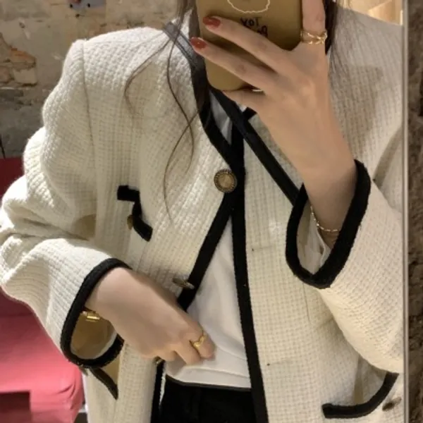 White Tweed Jacket