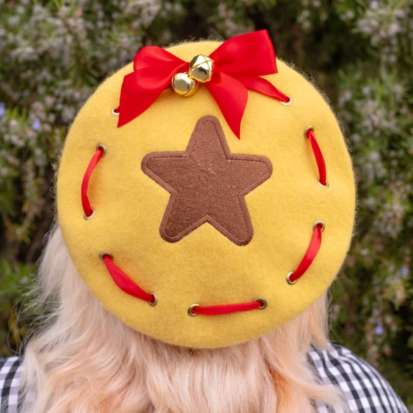 Bell Bag Embroidered Beret!