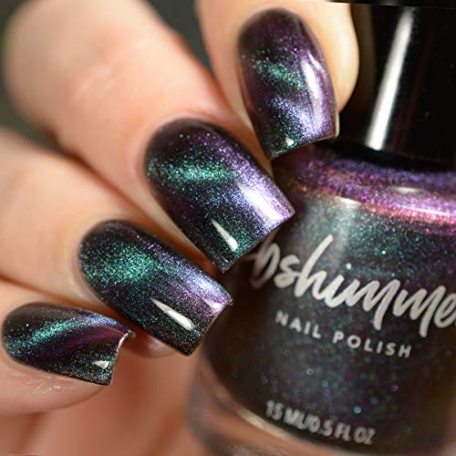 Spaced Out Multichrome Magnetic Nail Polish 0.5 oz Full Sized Bottle - Spaced Out - 0.51 Fl Oz (Pack of 1)
